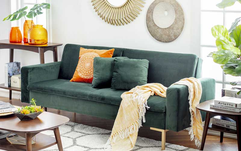 Camas con estructura metálica y apariencia antigua son ideales para un look vintage