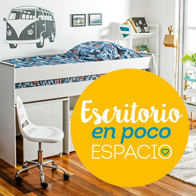 Escritorio poco espacio Escritorio poco espacio