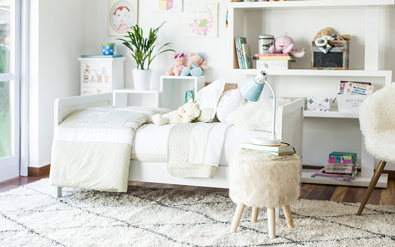 La primera pieza, dormitorio bebé