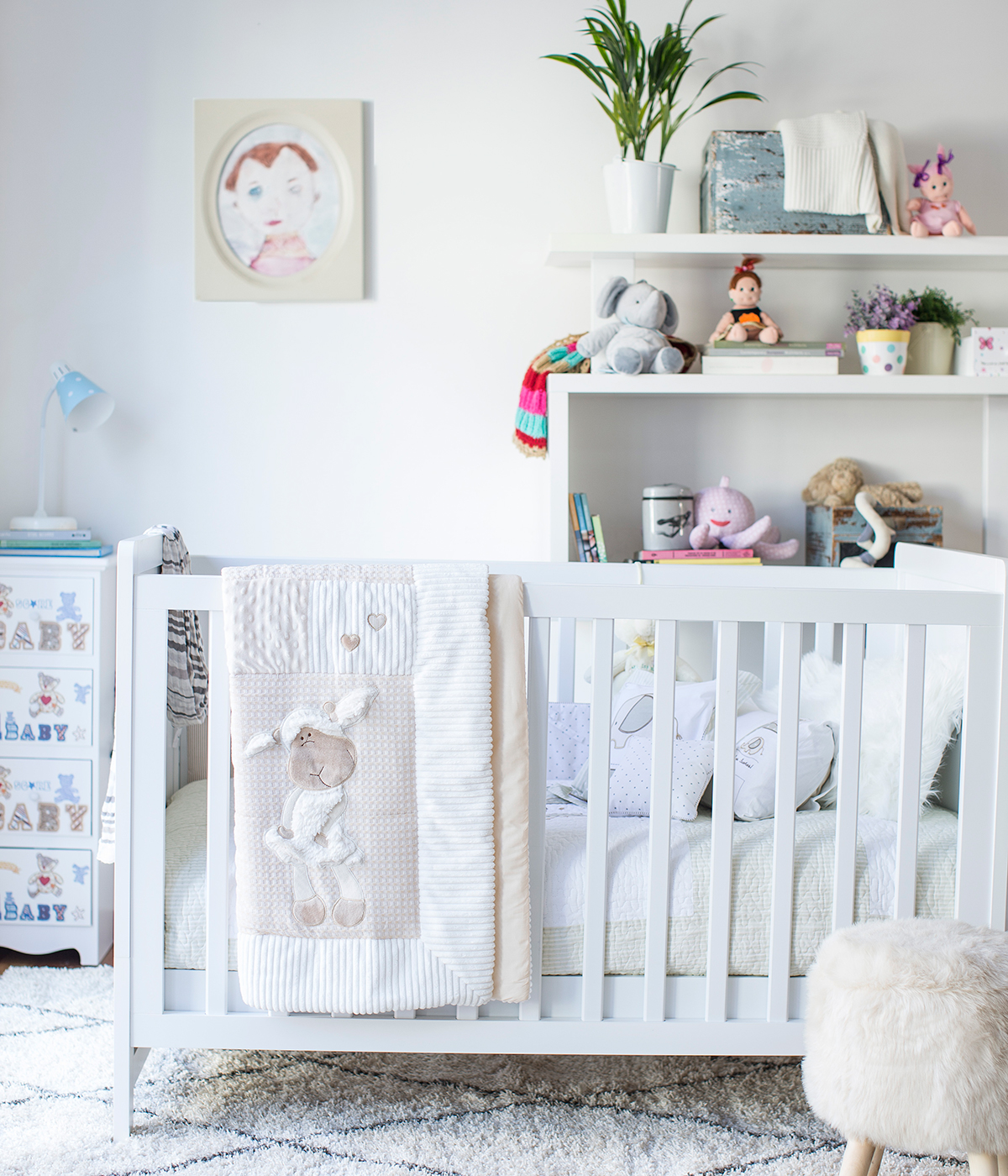 La primera pieza, dormitorio bebé