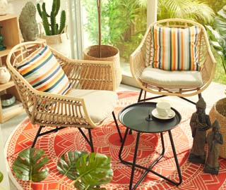 juego de terraza Revisar productos estilo Boho Chic