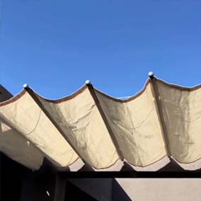 Toldo de patio Continúa leyendo cómo hacer un toldo retráctil para terraza