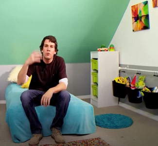 ¿Cómo hacer un dormitorio creativo para niños?