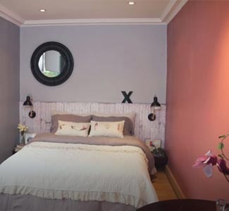 Aprende a decorar espacios con muros de dos colores Aprende a decorar espacios con muros de dos colores