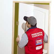 instalcion puerta