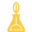 Icono amarillo para químicos