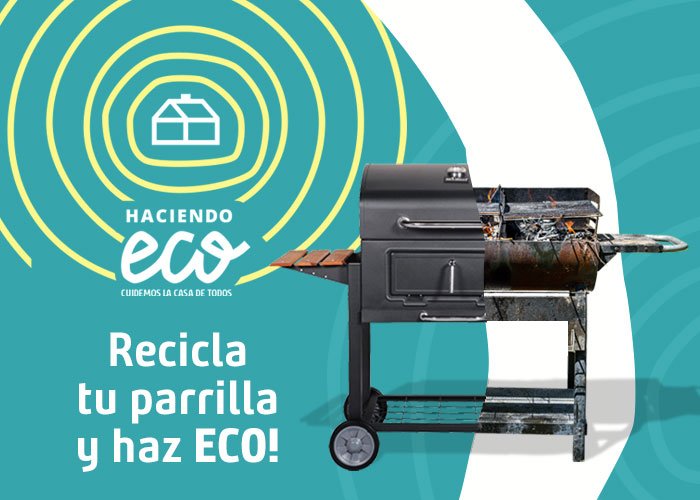 Recicla tu parrilla y haz ECO!