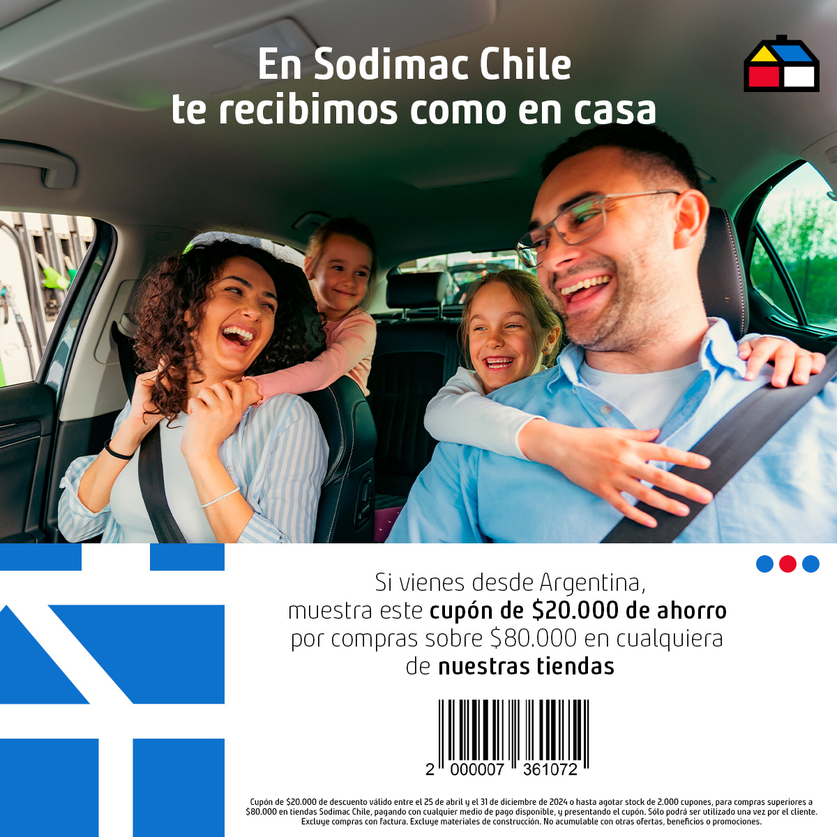 Te recibimos como en casa