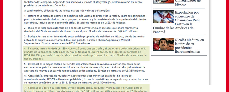 Tiendas