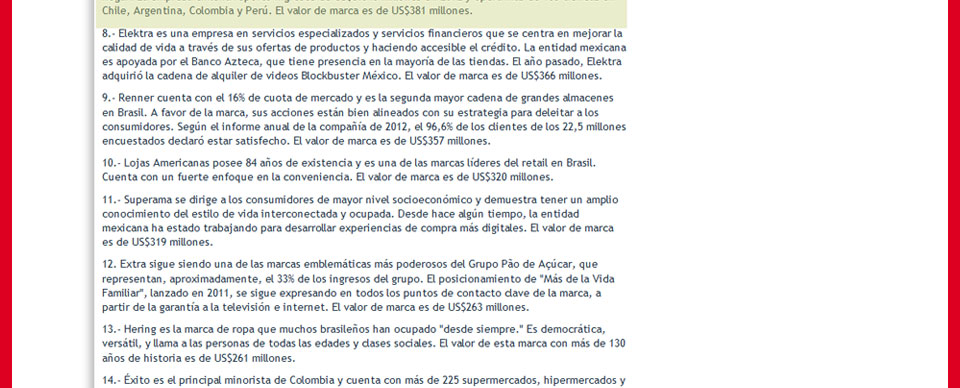 Tiendas