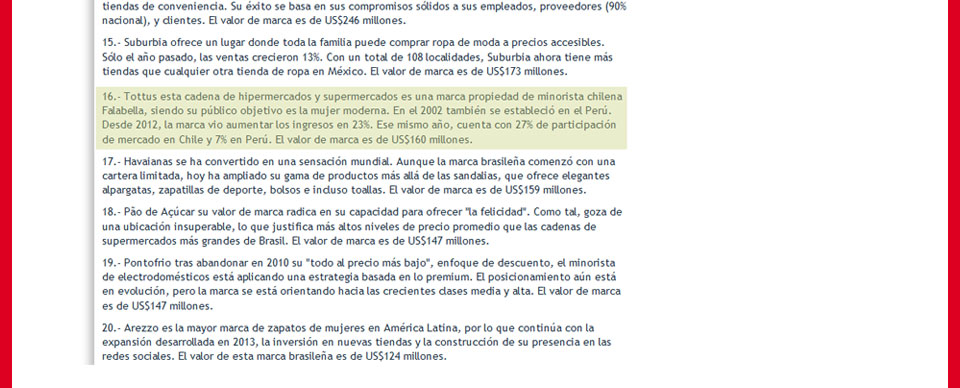 Tiendas