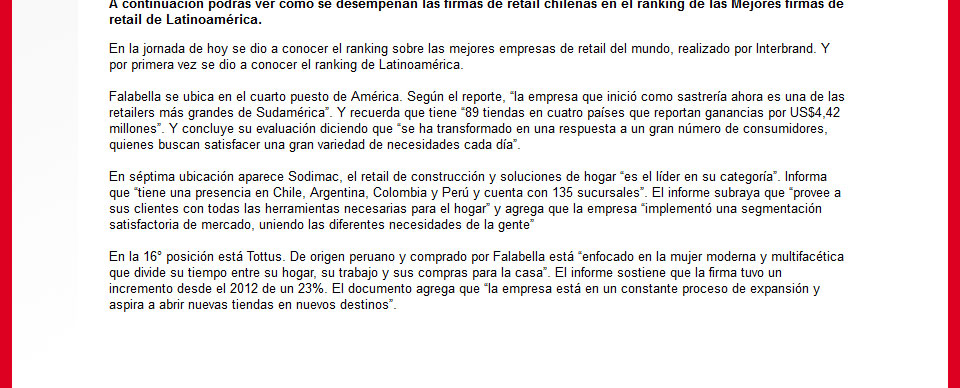 Tiendas