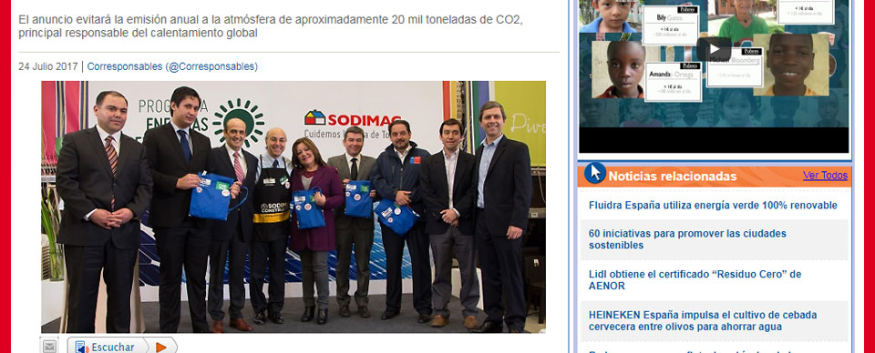 Sodimac instalará paneles solares en el 80% de sus tiendas