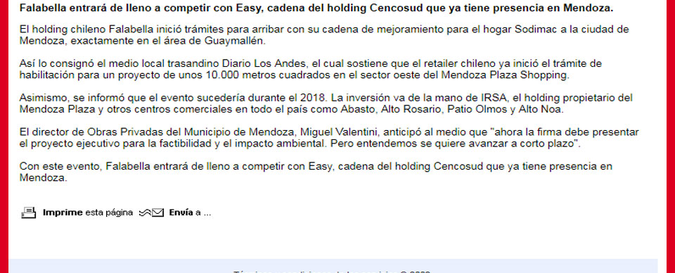 Tiendas