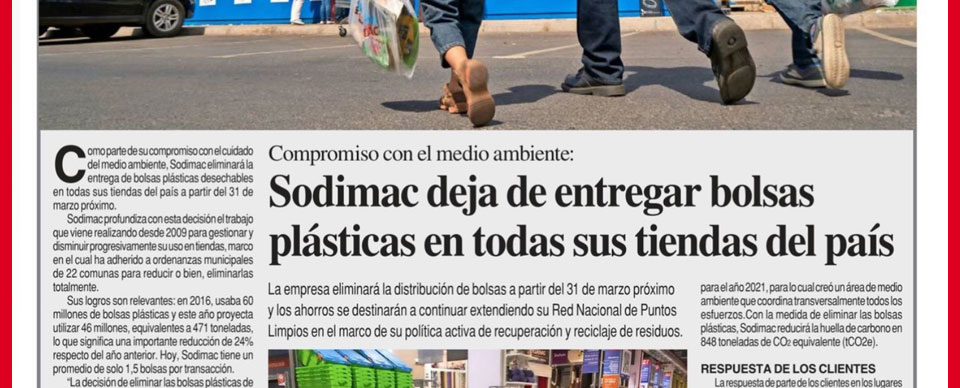 Sodimac y marcas que valoran los chilenos