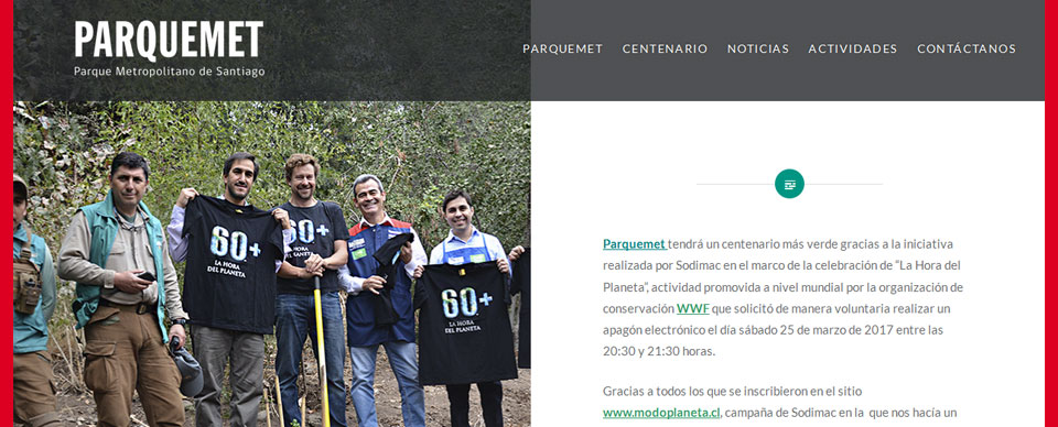 Sodimac celebra 100 años plantando árboles en Parquemet