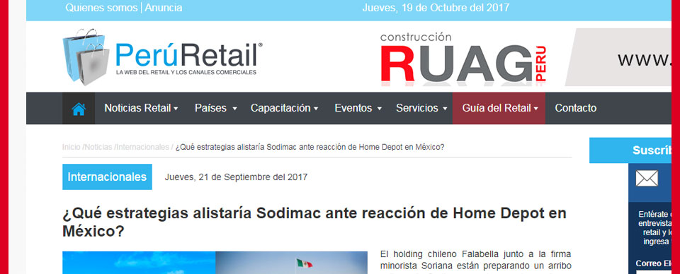 Sodimac y Premio Sofofa