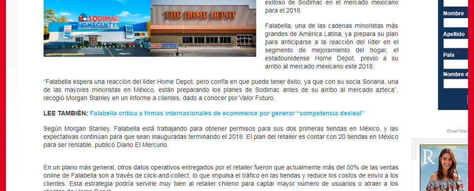 Sodimac y Premio Sofofa