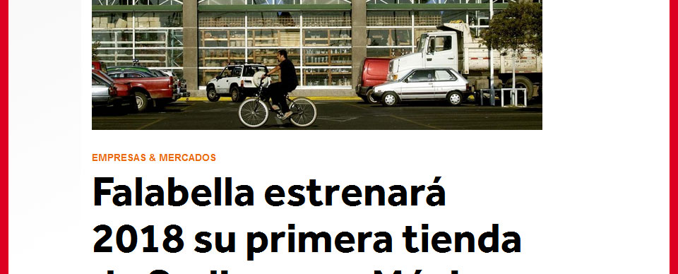 Primera tienda Sodimac en M&eacute;xico